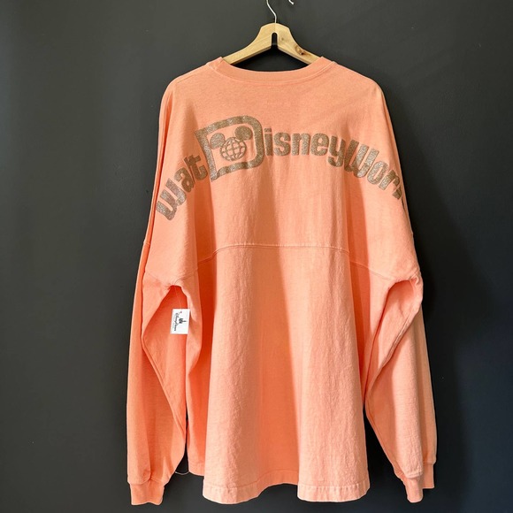 Disney Parks Walt Disney World Rose Gold Spirit Jersey Long Sleeve NEW Size XL - Picture 4 of 12